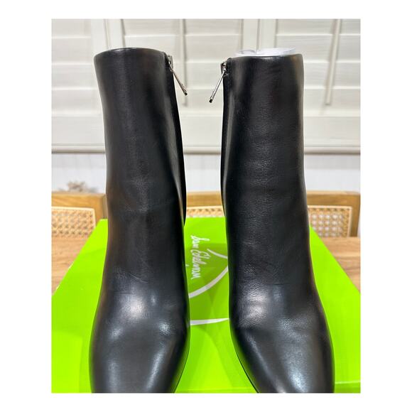 Sam Edelman Daria Dress Booties Black Leather Size 5.5 NIB Dressy Versatile - Picture 5 of 14